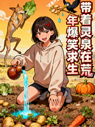 带着灵泉在荒年爆笑求生 封面