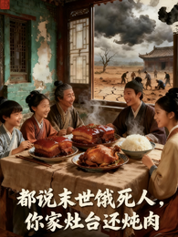 都说末世饿死人，你家灶台还炖肉 封面
