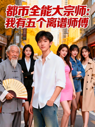 都市全能大宗师,我有五个离谱师 封面
