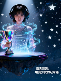指尖荣光：电竞少女的冠军路 封面