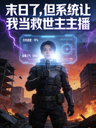 末日了，但系统让我当救世主主播 封面