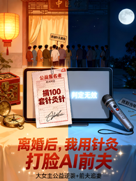 离婚后,我用针灸打脸AI前夫 封面