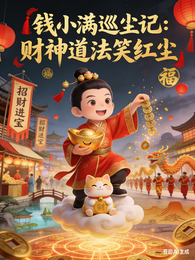 钱小满巡尘记:财神道法笑红尘 封面
