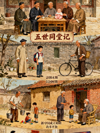 五世同堂记 封面