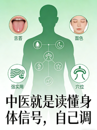 中医就是读懂身体信号,自己调 封面