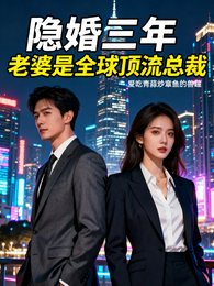 隐婚三年,老婆是全球顶流总裁 封面