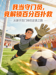 我当守门员，竟解锁百分百扑救 封面