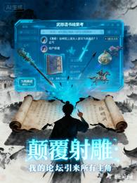 颠覆射雕:我的论坛引来所有主角 封面