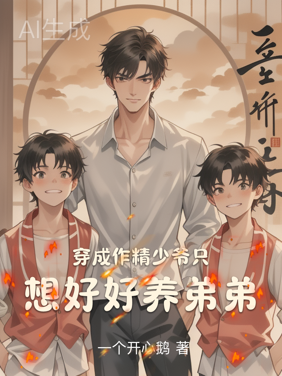 穿成作精少爷只想好好养弟弟 封面