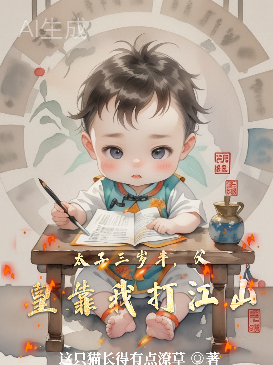太子三岁半，父皇靠我打江山 封面
