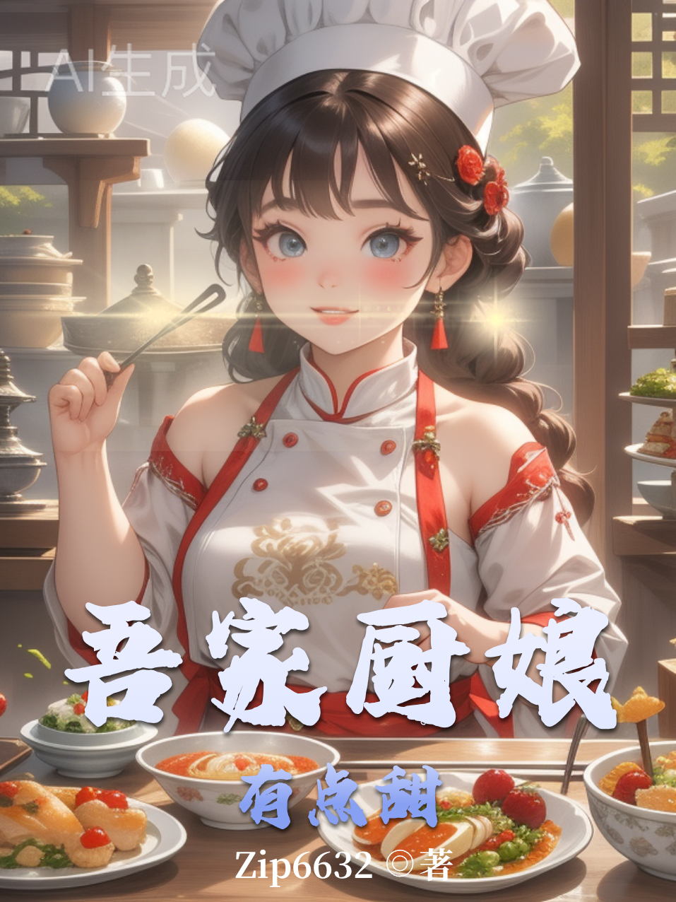 吾家厨娘有点甜 封面