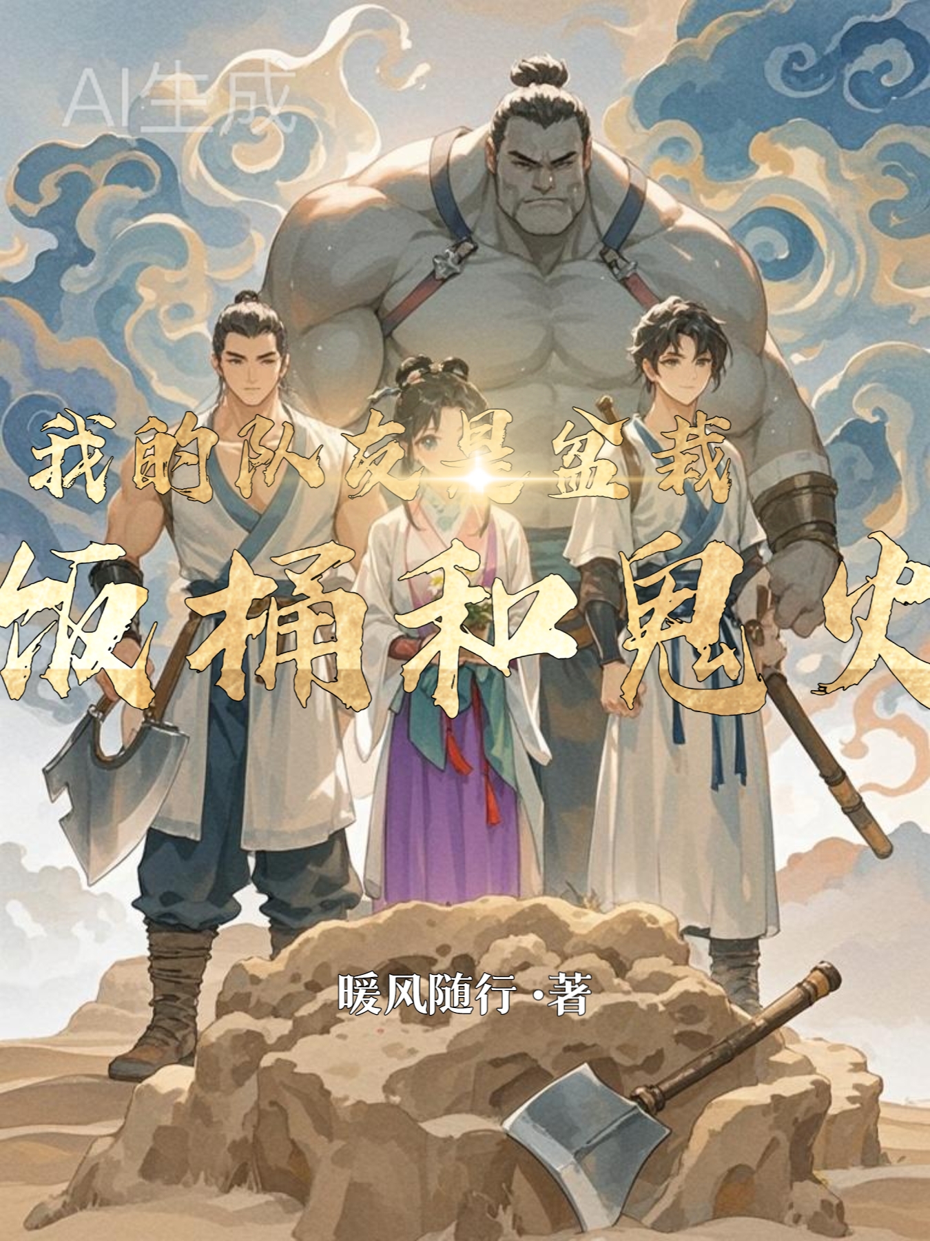 我的队友是盆栽,饭桶和鬼火 封面