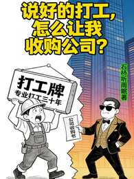 说好的打工,怎么让我收购公司? 封面