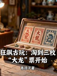 狂飙古玩淘到三枚大龙票开始 封面