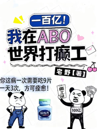 一百亿！我在ABO世界打癫工 封面
