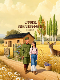 七零团宠,高龄兵王的小娇妻 封面