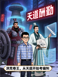 洪荒卷王，从天庭开始考编制 封面