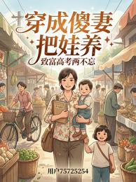 穿成傻妻把娃养,致富高考两不忘 封面