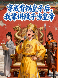 穿成背锅皇子后,我靠讲段子当皇 封面
