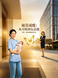 破茧成蝶：从月嫂到女总裁 封面