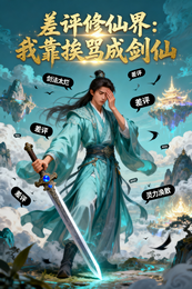 差评修仙界:我靠挨骂成剑仙 封面