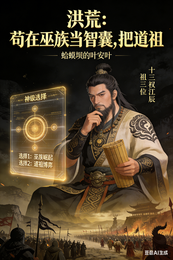 洪荒:苟在巫族当智囊,把道祖 封面