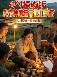 被全村骂破鞋后种蘑菇带他们致富 封面