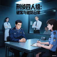 刑侦四人组:破案与破防日常 封面