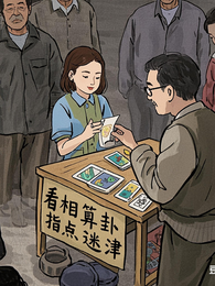 大学毕业我摆摊算命 封面