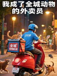 我成了全城动物的外卖员 封面