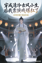 穿成清冷古风小生后我靠演戏爆红 封面