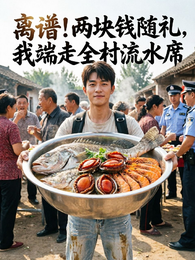 离谱两块钱随礼我端走全村流水席 封面