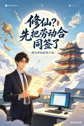 修仙?先把劳动合同签了 封面