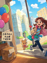 总裁你的女友在楼下请签收 封面