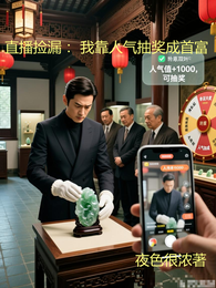 直播捡漏：我靠人气抽奖成首富 封面
