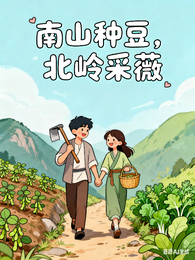 南山种豆,北岭采薇 封面