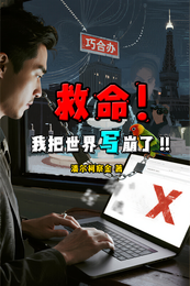 救命！我把世界写崩了！ 封面