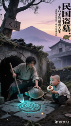 民国盗墓：小六子的逆袭人生 封面