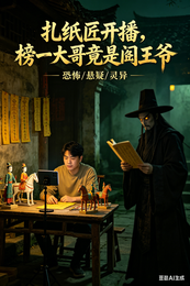 扎纸匠开播，榜一大哥竟是阎王爷 封面