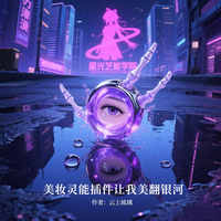 美妆灵能插件让我美翻银河 封面