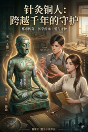 针灸铜人：跨越千年的守护 封面