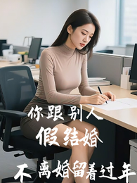 你跟别人假结婚，不离婚留着过年 封面