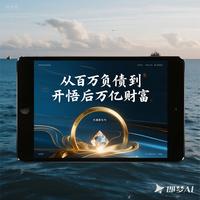 从百万负债到开悟后万亿财富 封面