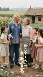70年代捡6个丫头后我成首富 封面