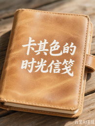 卡其色的时光信笺 封面