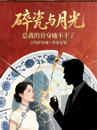 碎瓷与月光,总裁的替身他不干了 封面