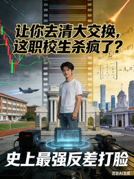 让你去清大交换,这职校生杀疯了 封面