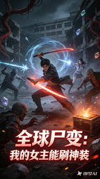 全球尸变：我的女主能刷神装 封面