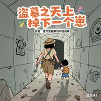 盗墓之天上掉下一个崽 封面