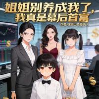 姐姐别养成我了，我真是幕后首富 封面